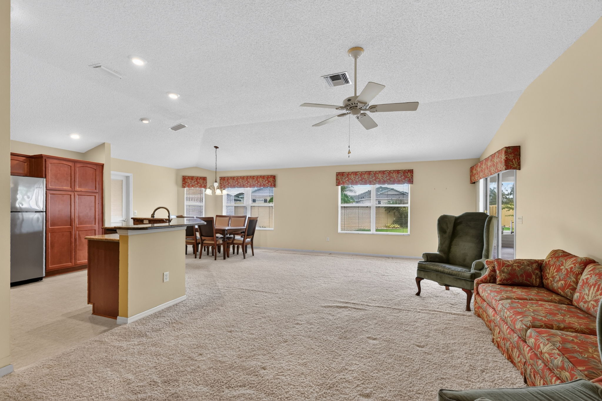 Living Room/Dining Room/Kitchen