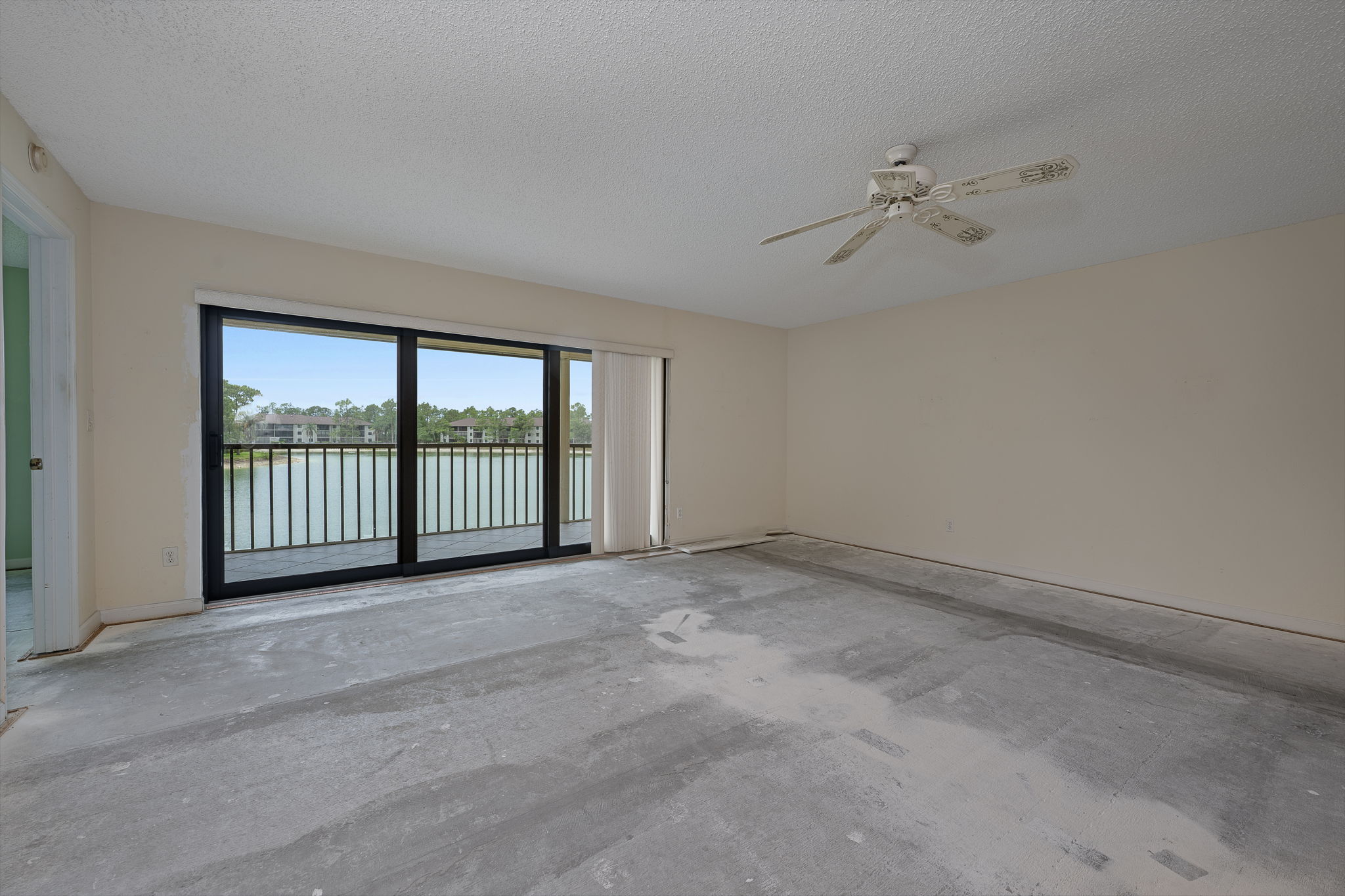 Living Room Overlooking Lake