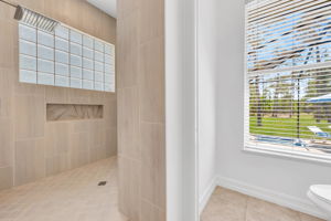 Master Bathroom Separate Rainfall Shower Heads