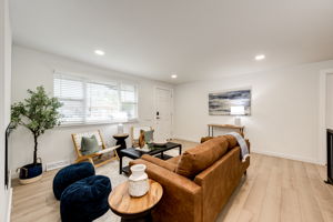 Carefree Luxury Vinyl Flooring w Picture Window