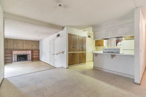 Family Room and Kitchen