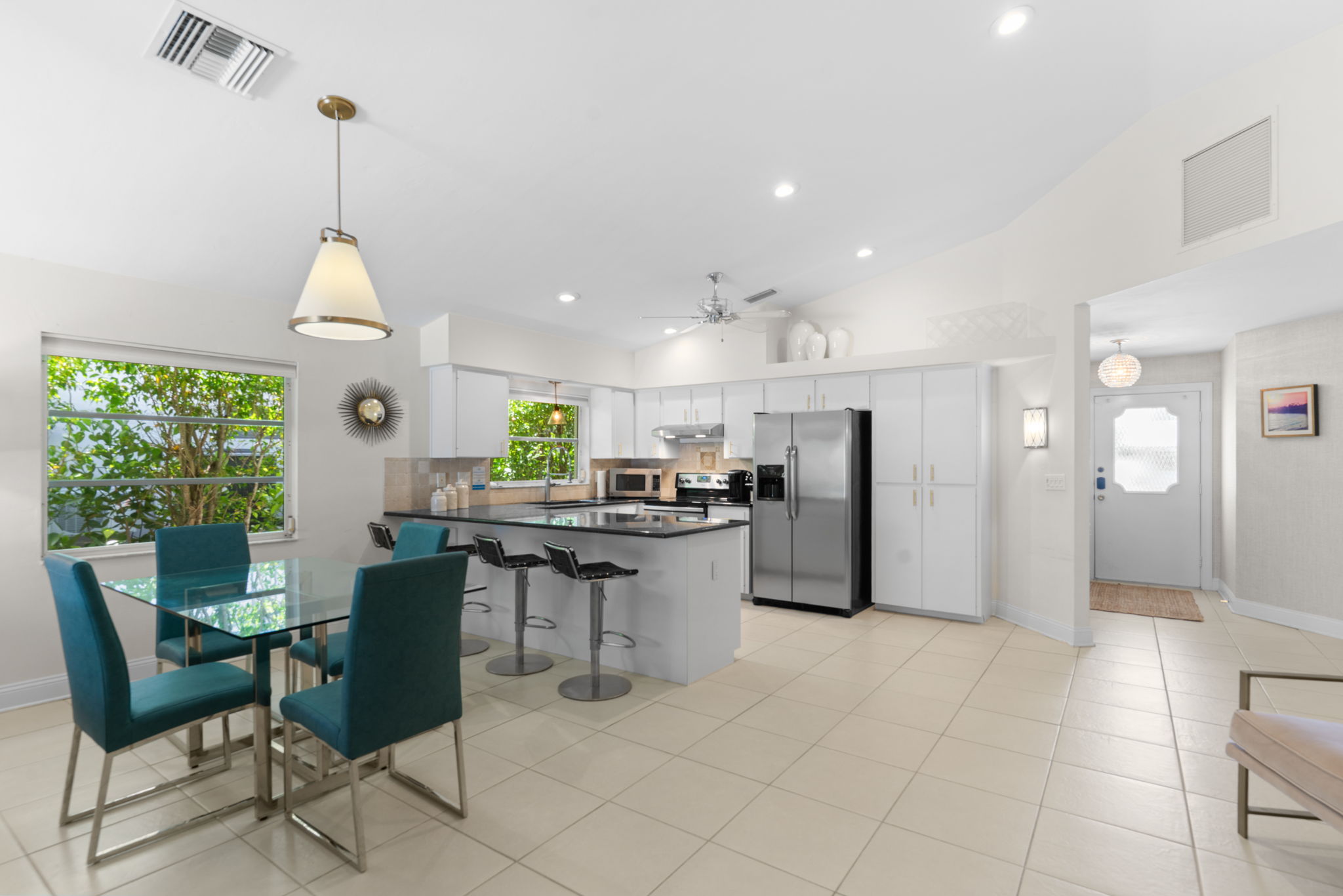 Dining and East-In Kitchen