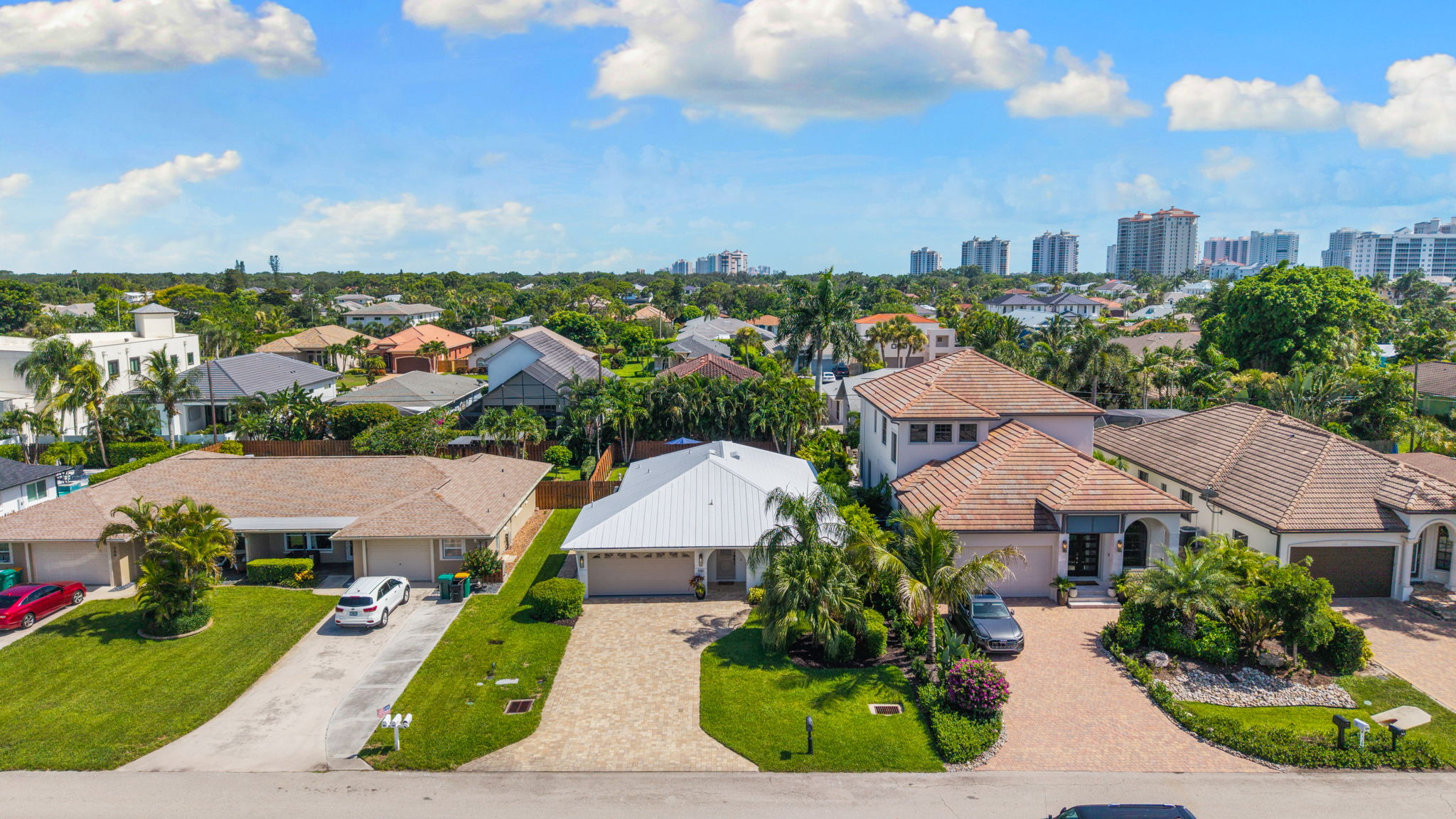 Aerial View of Front Exterior