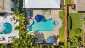 Aerial Pool View