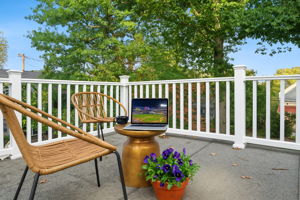 The roof deck is the perfect perch for star gazing, unwinding or catching up on important happenings!