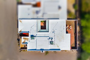 Aerial Roof/ Patio views