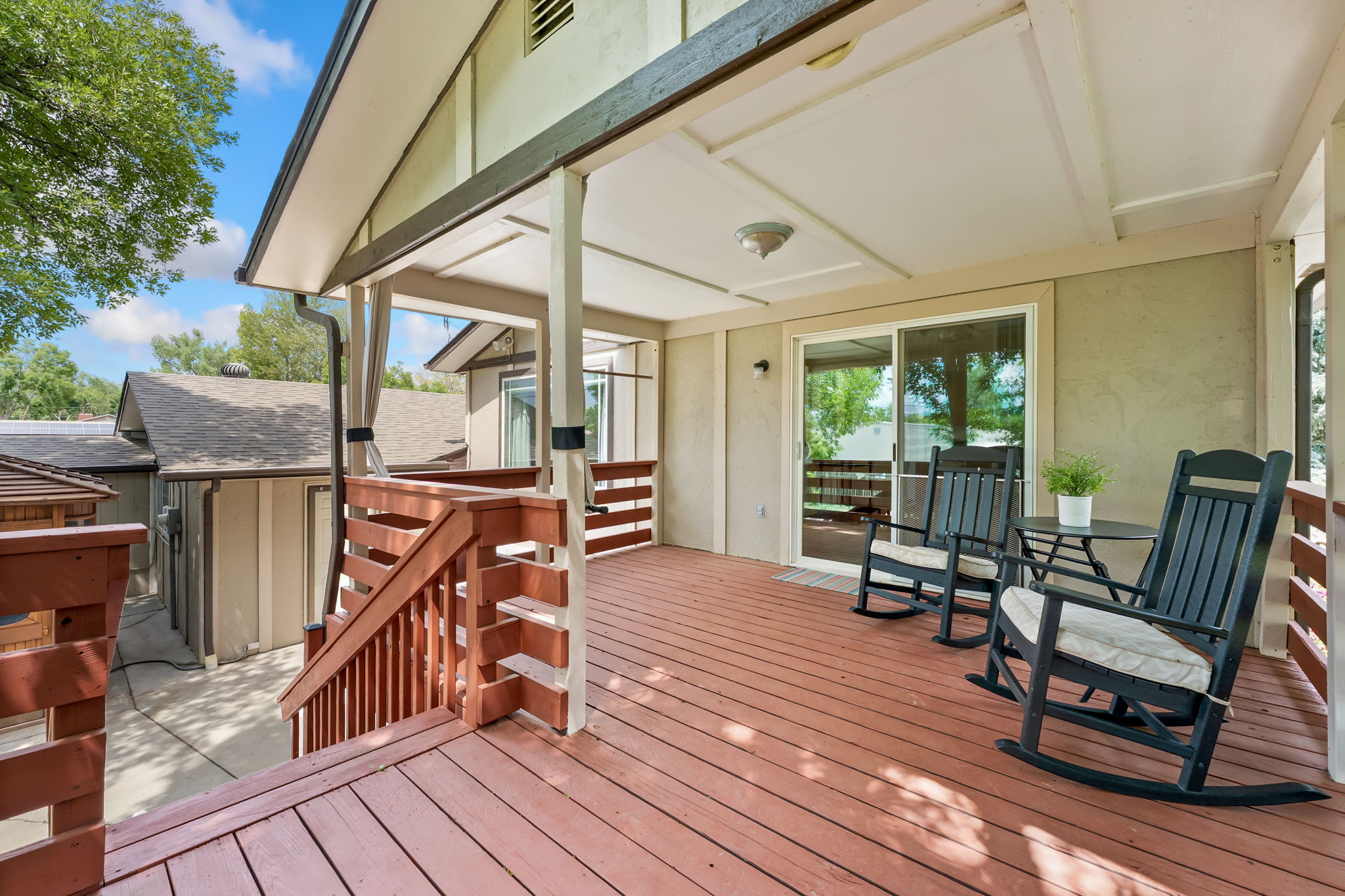 Relax on your Backyard Deck!