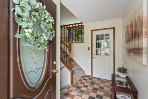 Welcome Home! Enter to a large foyer.