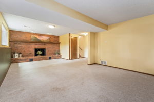 Spacious Family Room - Lower Level