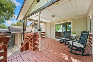 Relax on your Backyard Deck!