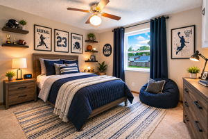 Virtually Staged - Bedroom 2 Main Level