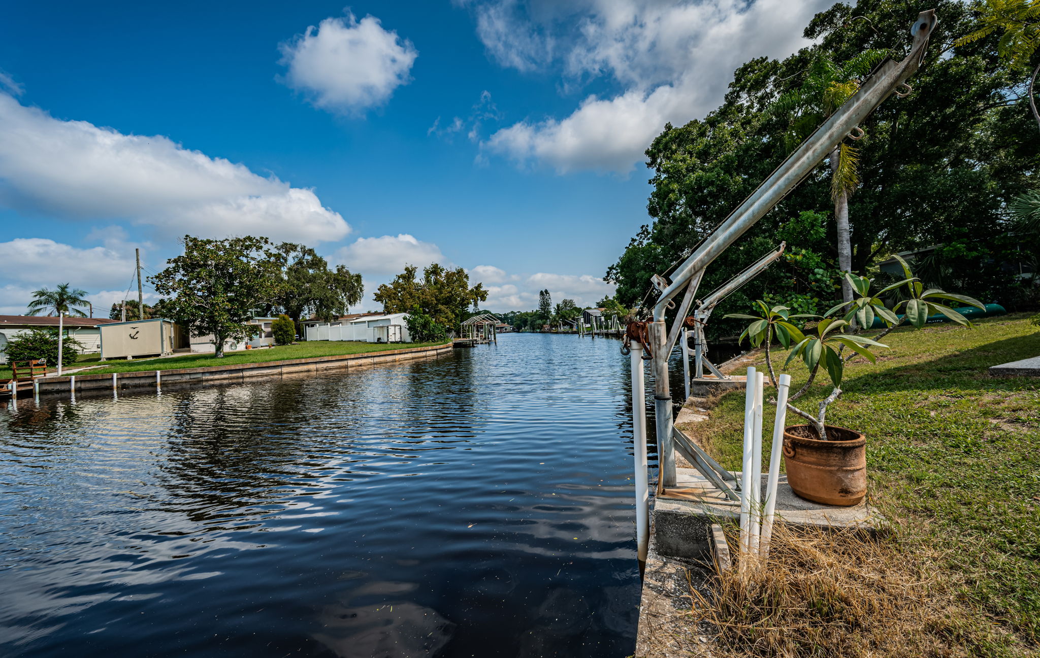 Backyard and Water View