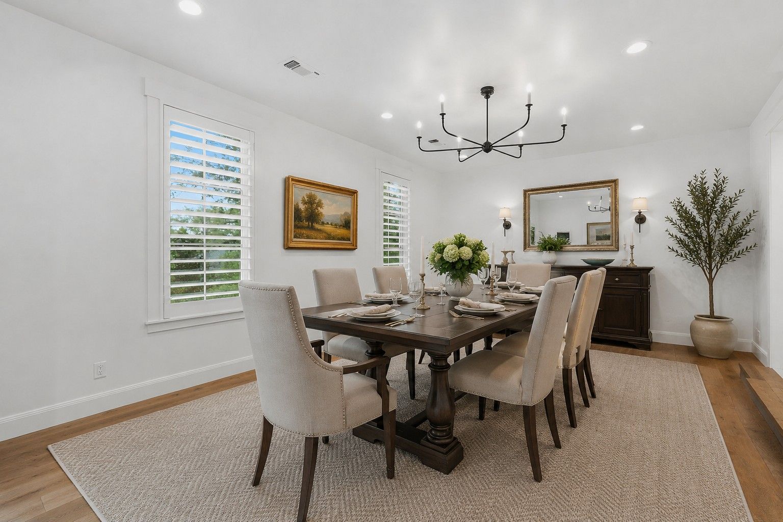 Current formal living could work as a larger dining space if needed.