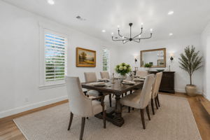 Current formal living could work as a larger dining space if needed.