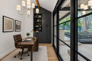 Current dining space could work as an office if a larger dining space is needed.