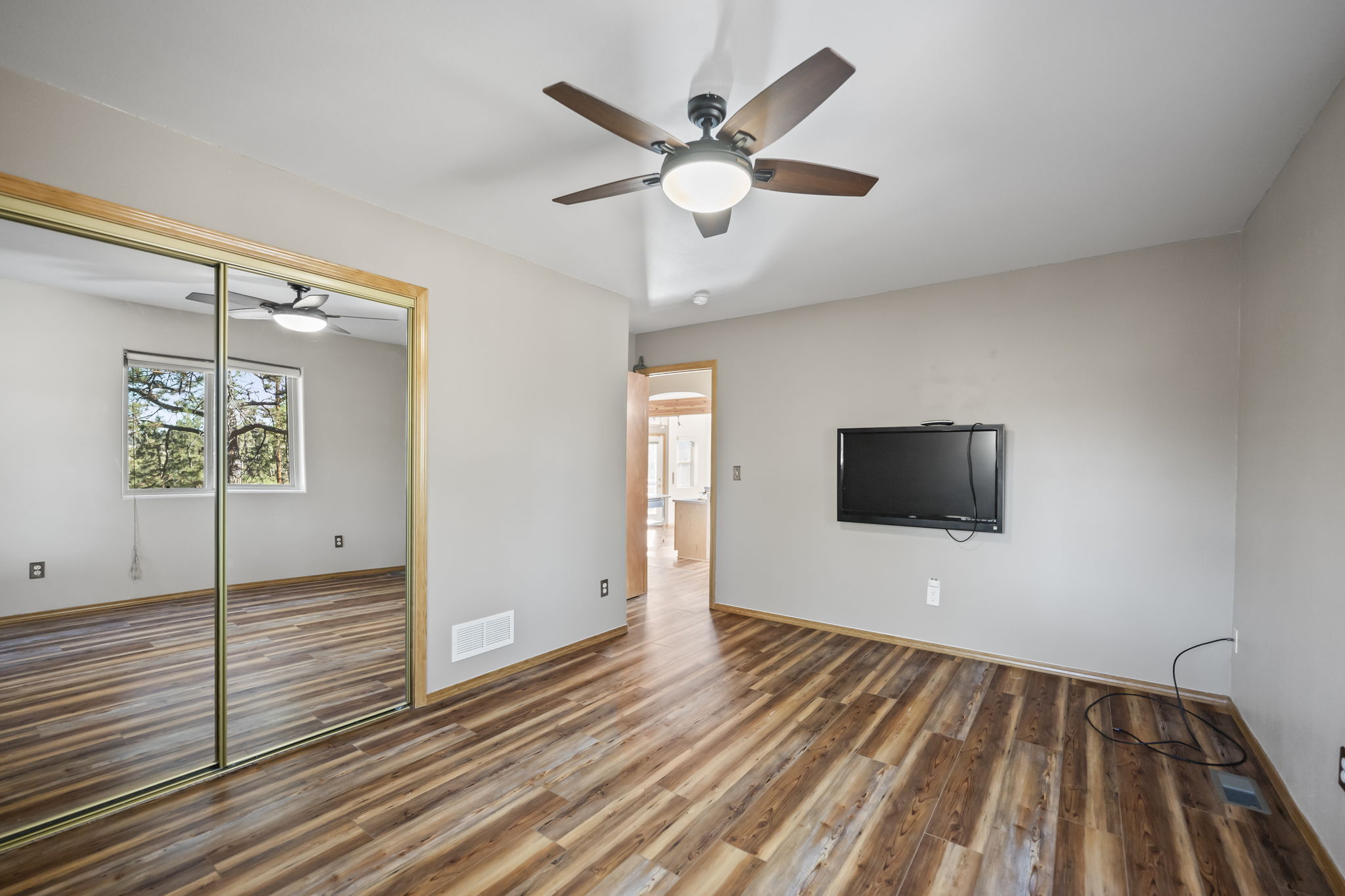 The Main Level Bedroom is Located Next to a Full Bath