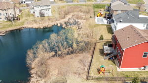 Aerial - back pond