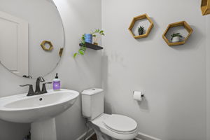 Half Bathroom - main floor