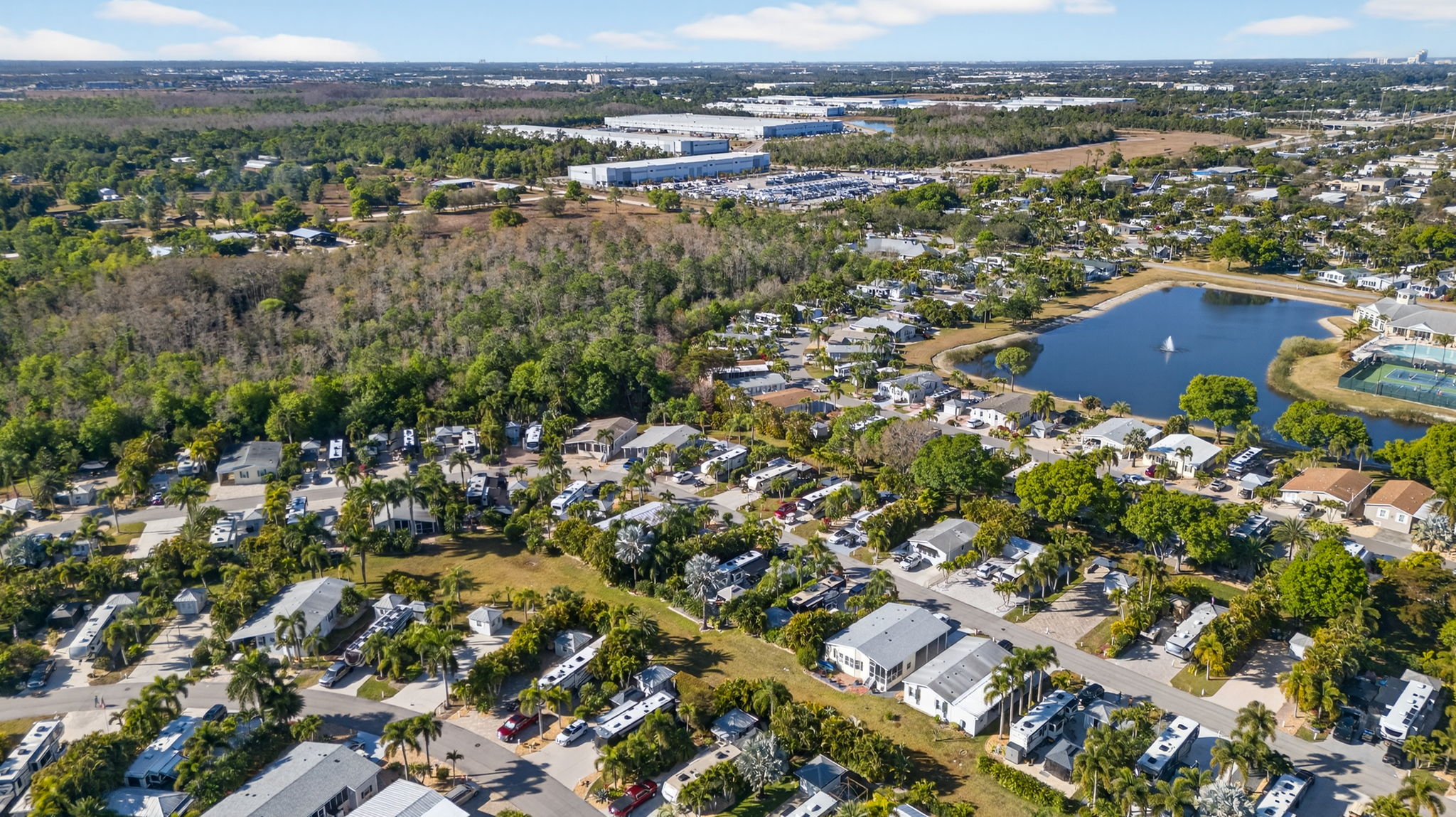 Aerial Front Exterior 5