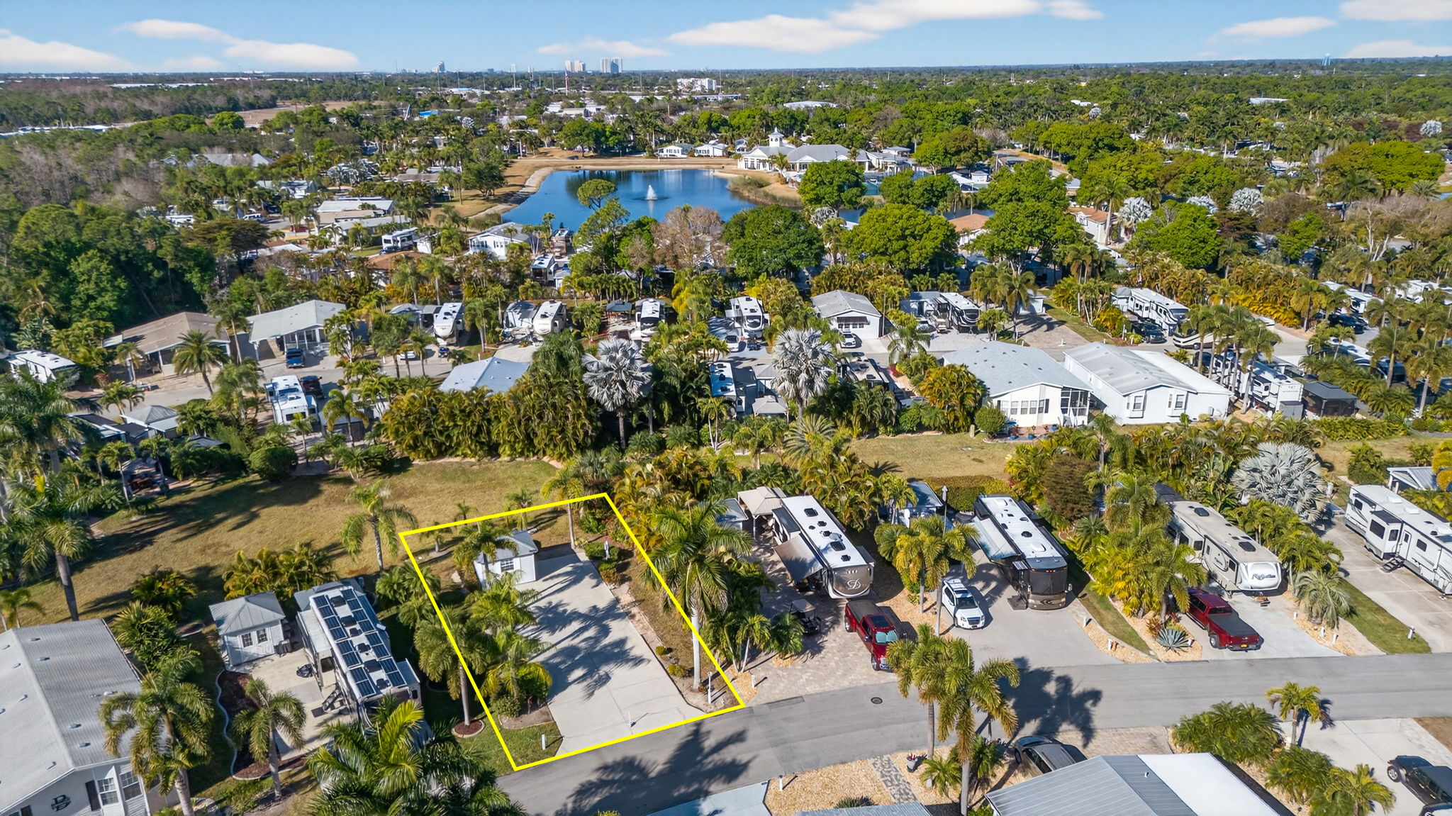 Aerial Front Exterior 2 - lot line