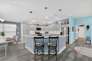 Kitchen and Dining Room-Virtually Staged