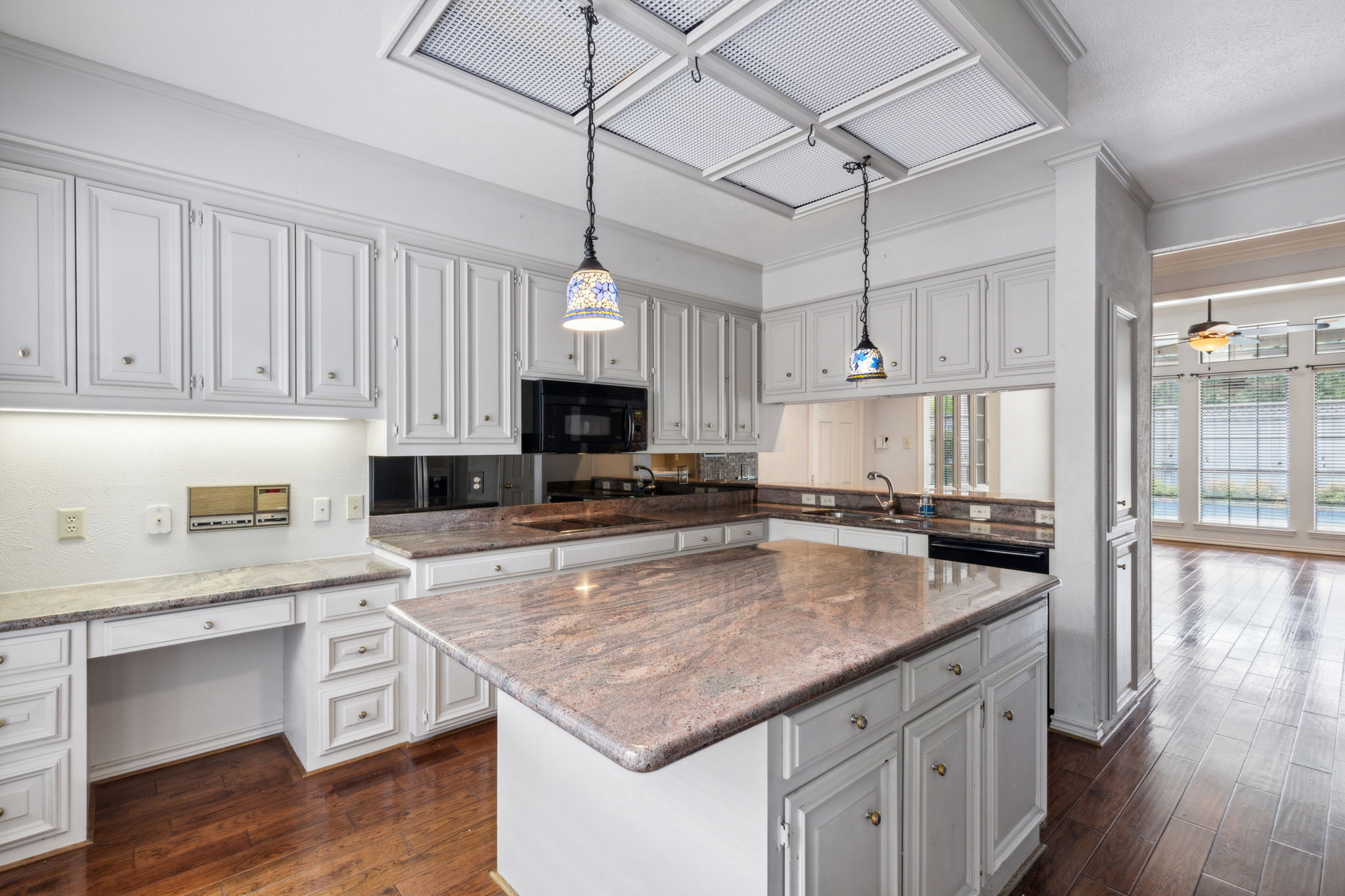 Open concept kitchen