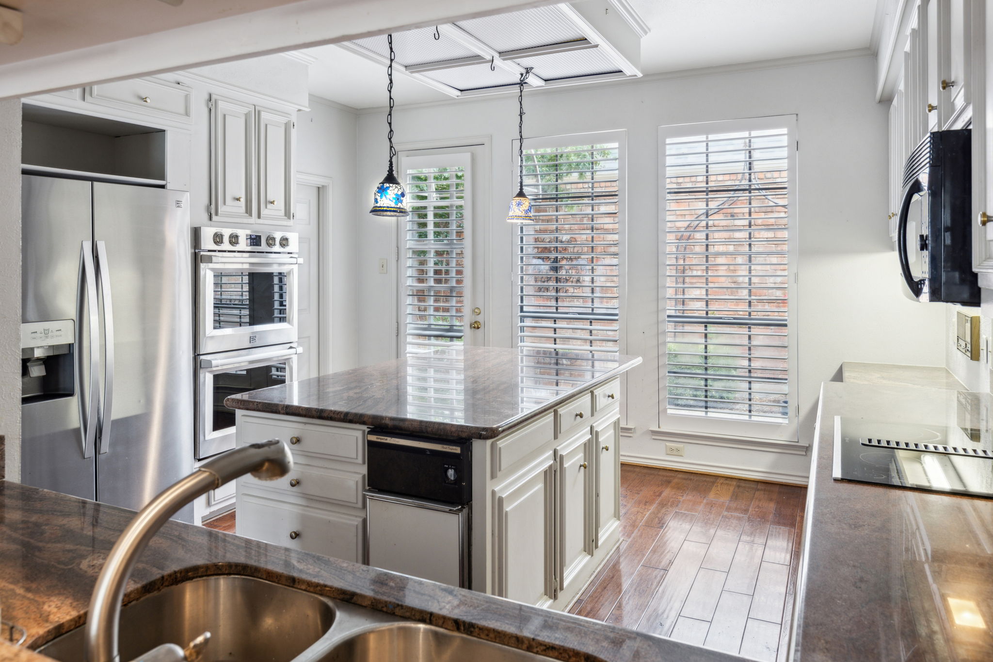 Open concept kitchen