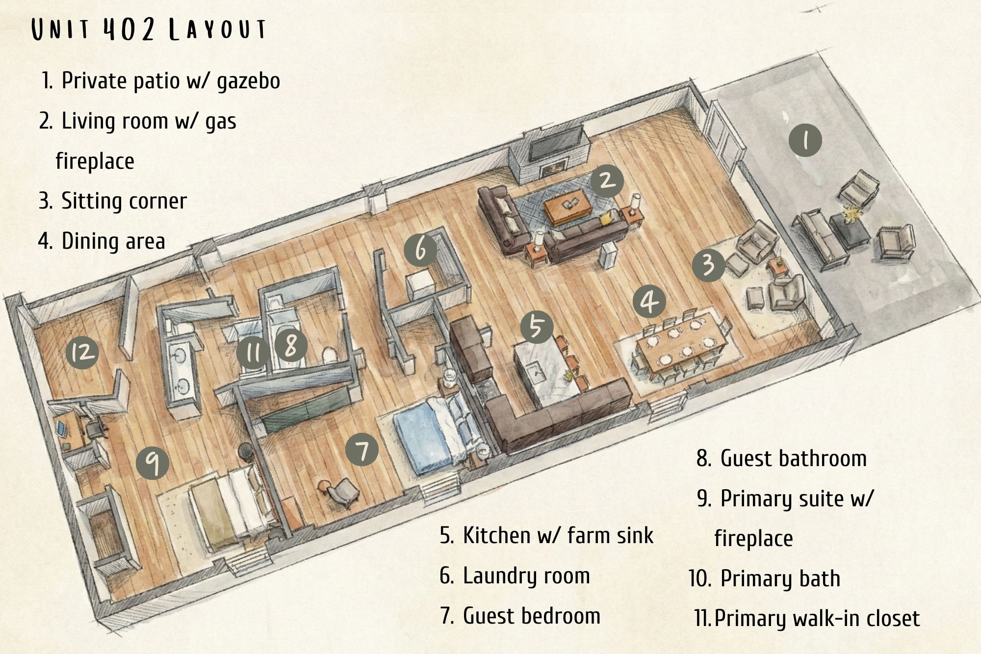 Condo layout