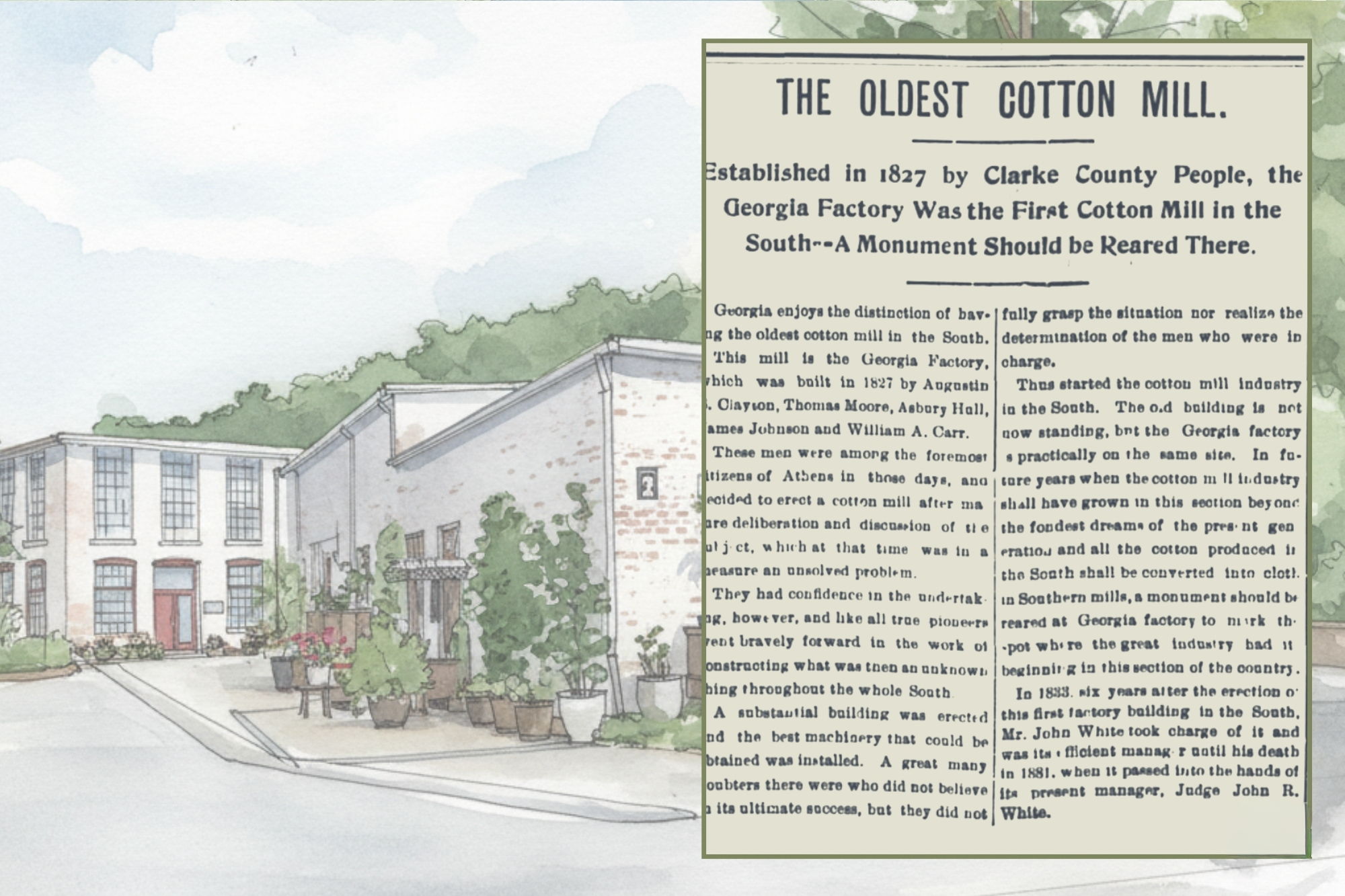 Old Cotton mill conversion