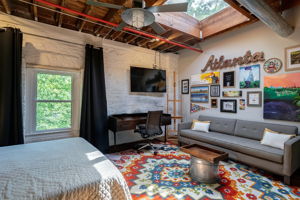 Sitting area in guest suite