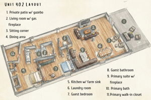 Condo layout