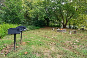 community grill and fire pit