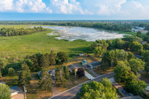 At 5857 Oneka Lake Boulevard N, not only do you get a massive fenced-in green space—you also enjoy a direct connection with nature in your own backyard.