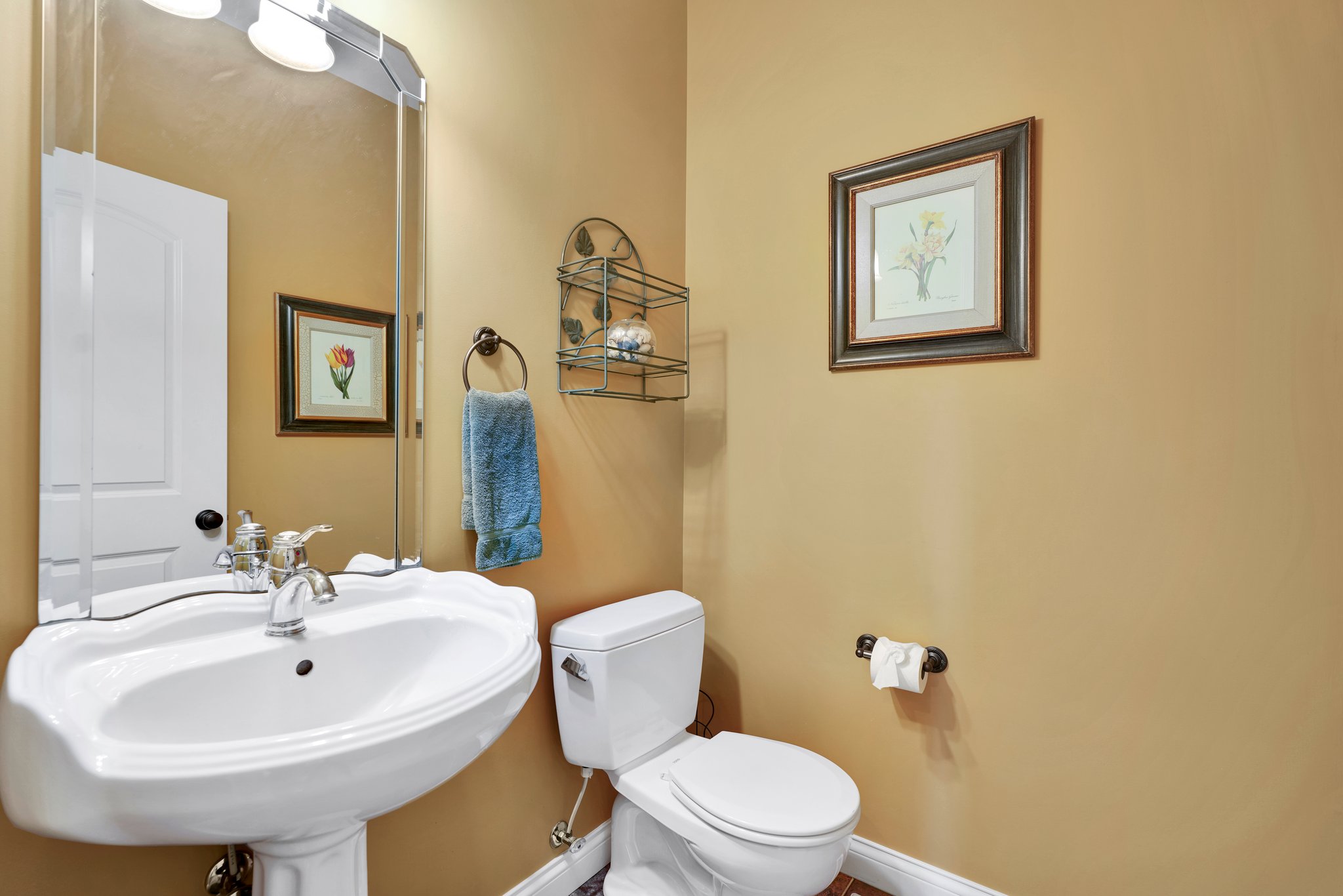 1/2 Bath on Main Level