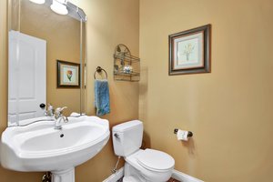 1/2 Bath on Main Level