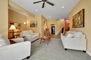 10’ Ceilings in Basement