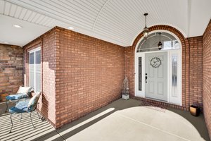 Front Porch Overlooking Lake