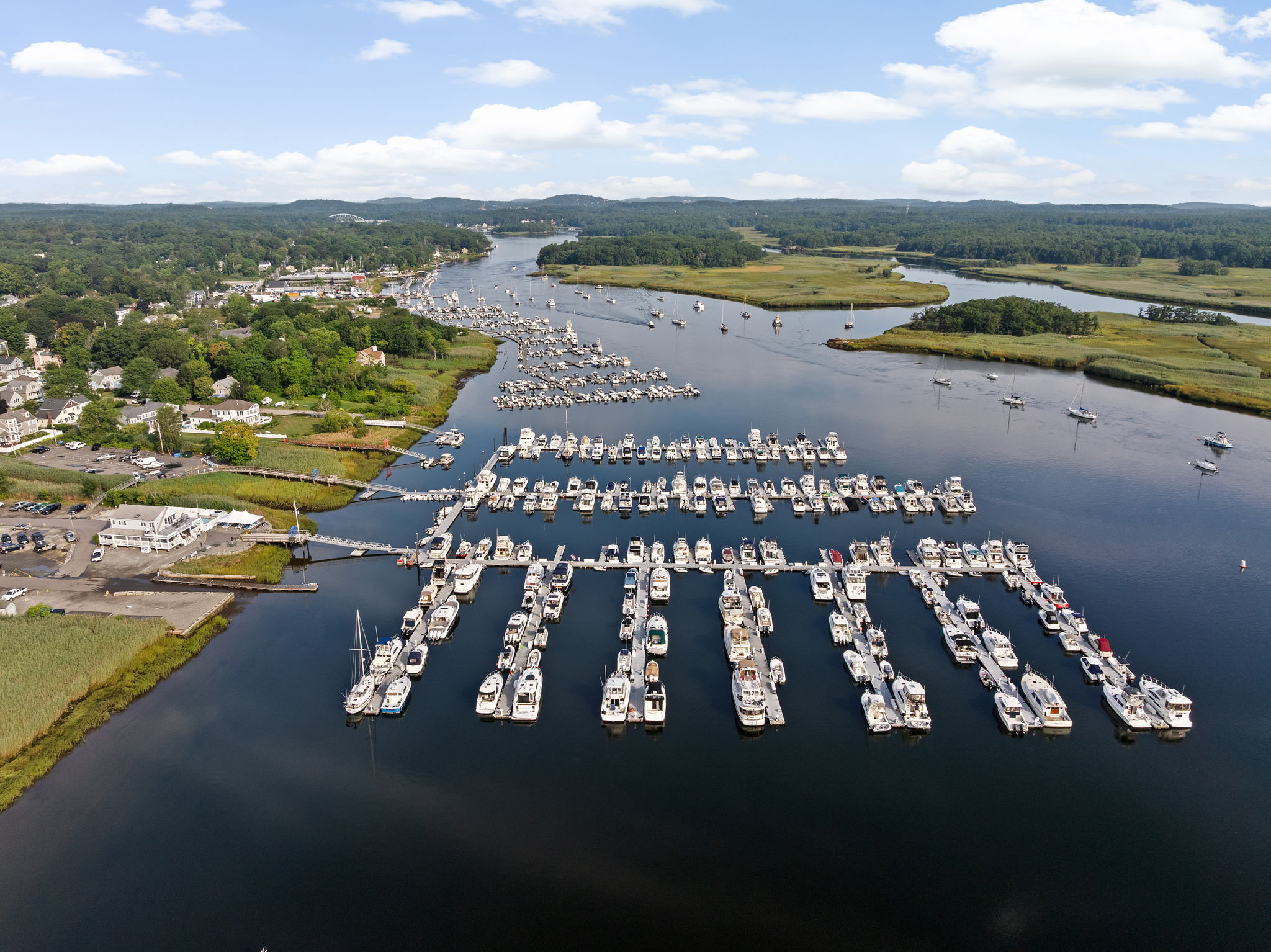 Aerial View of Merrimack River I
