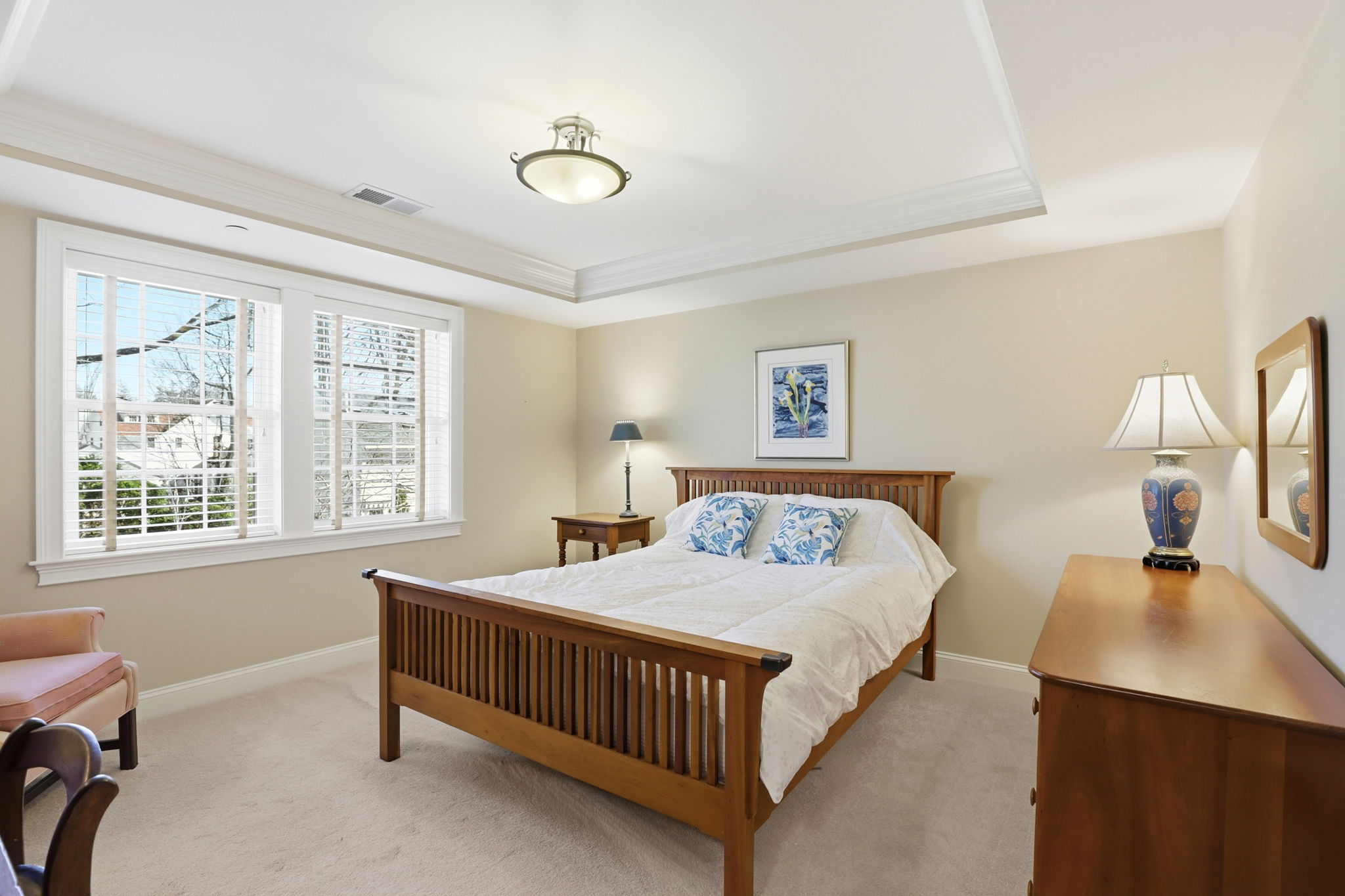 Primary Bedroom Suite w Tray Ceiling I (Second Floor)
