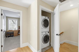 Second Floor Hall w Laundry Closet