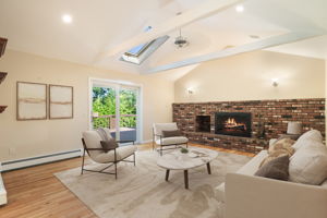 Family Room staged