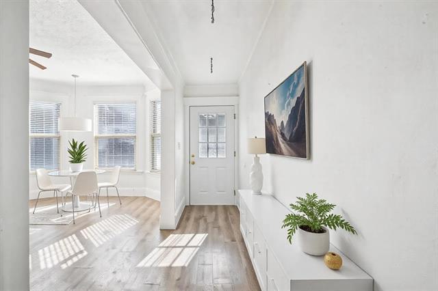 Virtually Staged Image (Foyer/Dining/Living Room)