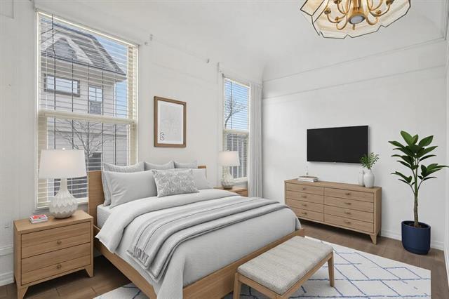 Virtually Staged Image (Bedroom)