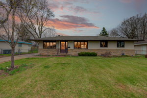 Exterior Front of House Twilight