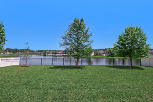 Fully Fenced Back Yard