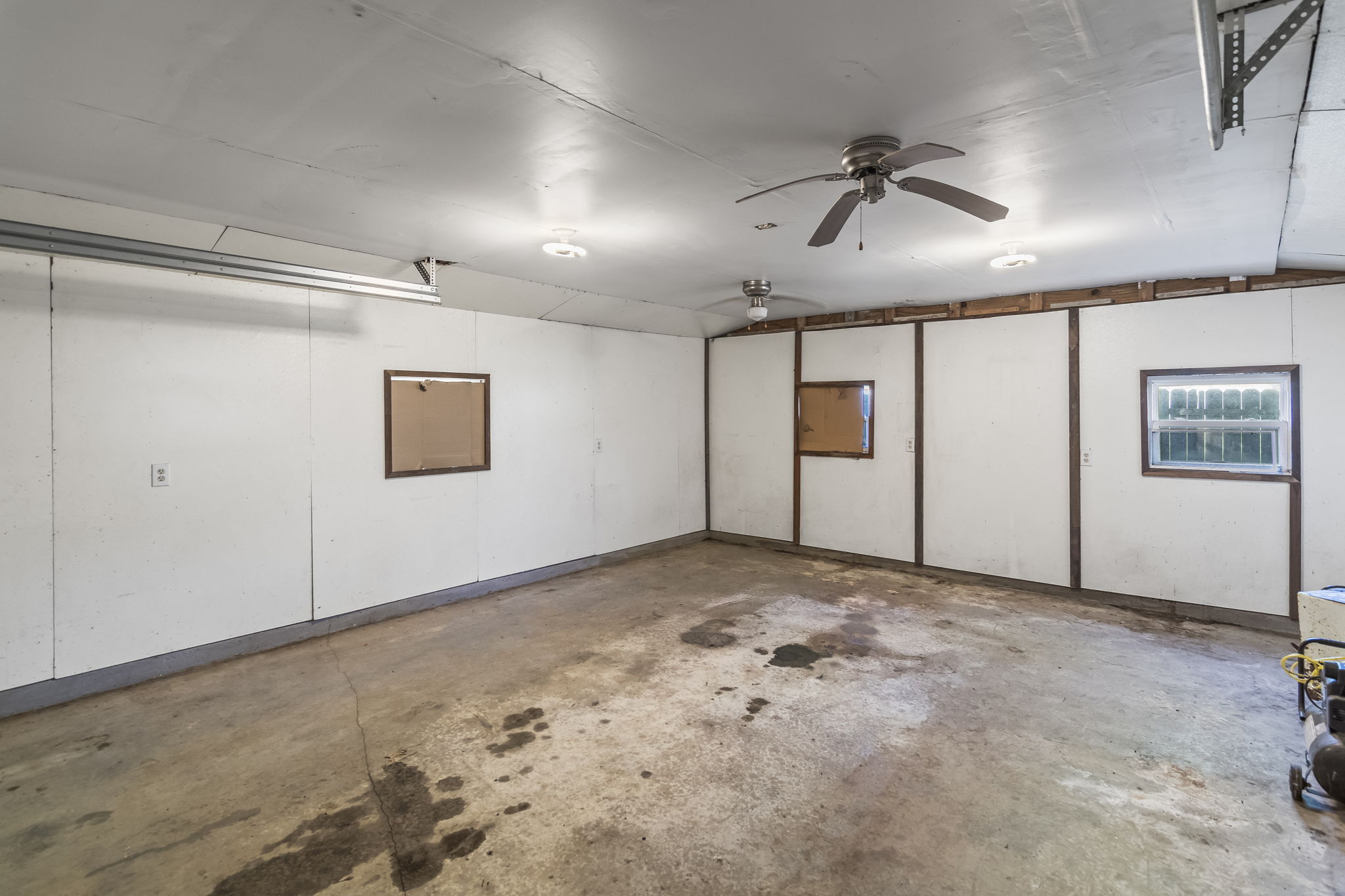 Detached Garage Interior