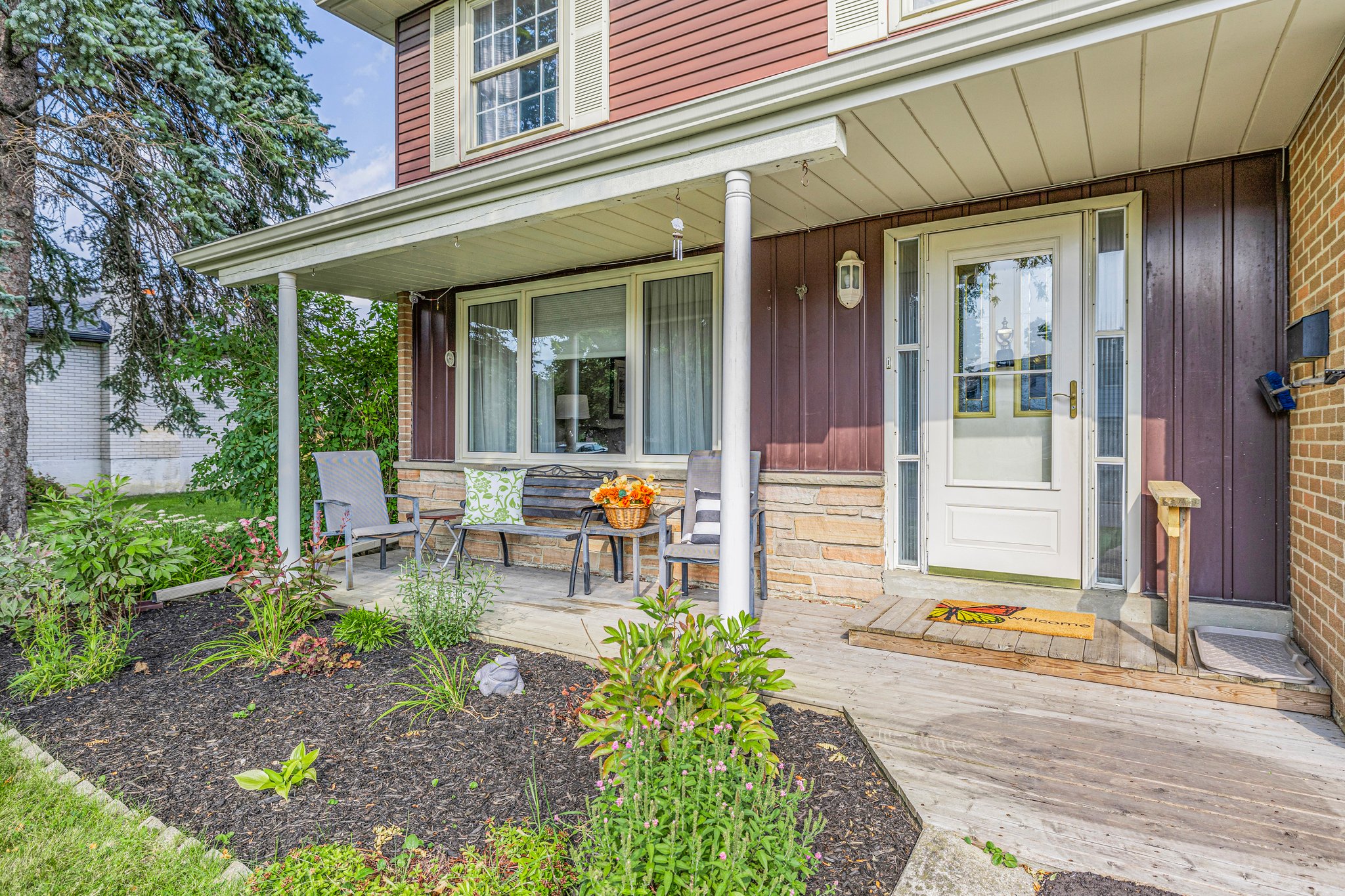 Front Deck and Garden