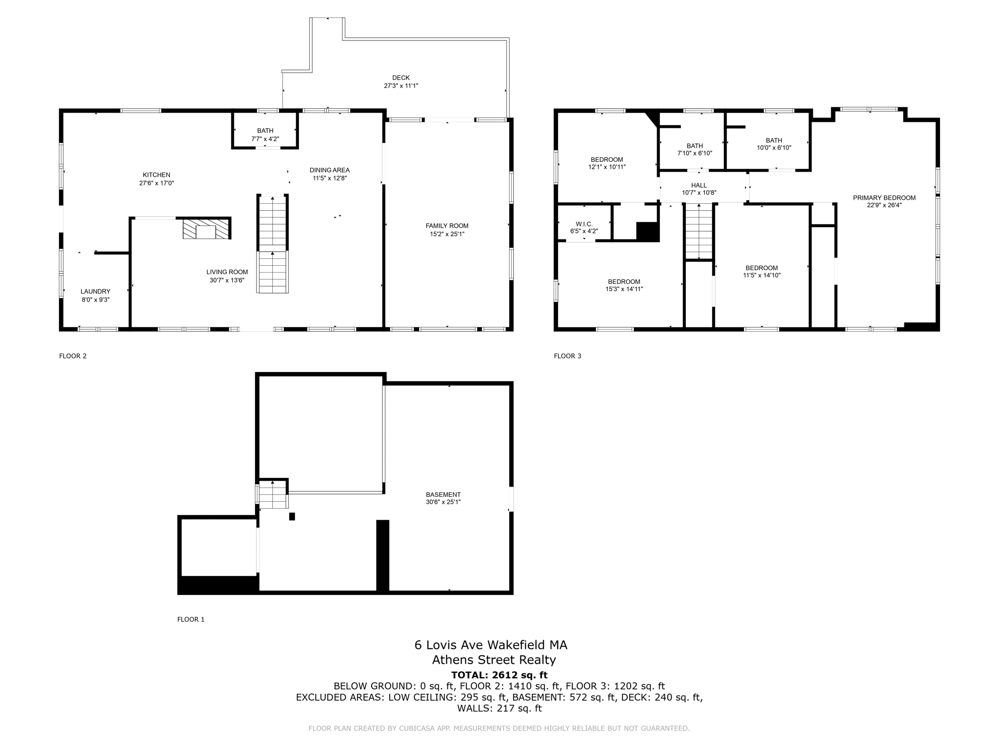 6 Lovis Ave Wakefield MA Floorplans-1