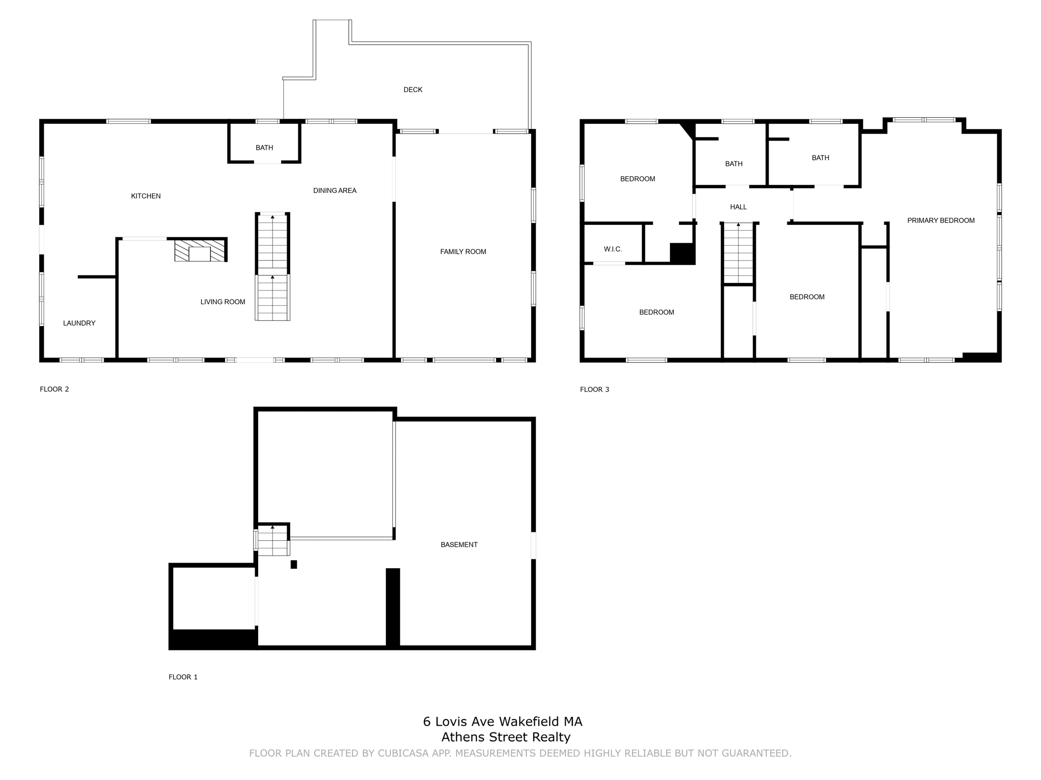 6 Lovis Ave Wakefield MA Floorplans Without DM-1