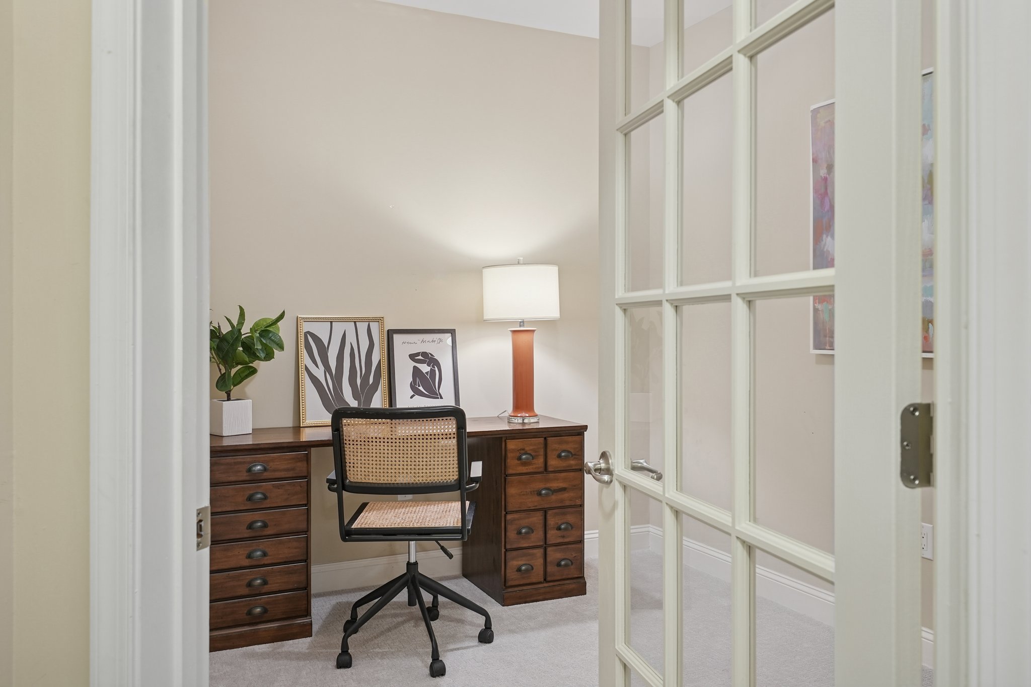 Office right off main entry. Work from home, paint from home, daydream from home - this room makes it easy.